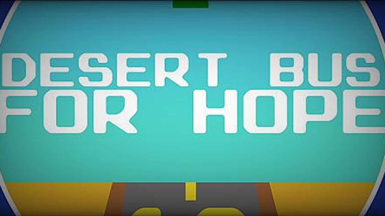 Sidebar: Desert Bus for Hope X has started