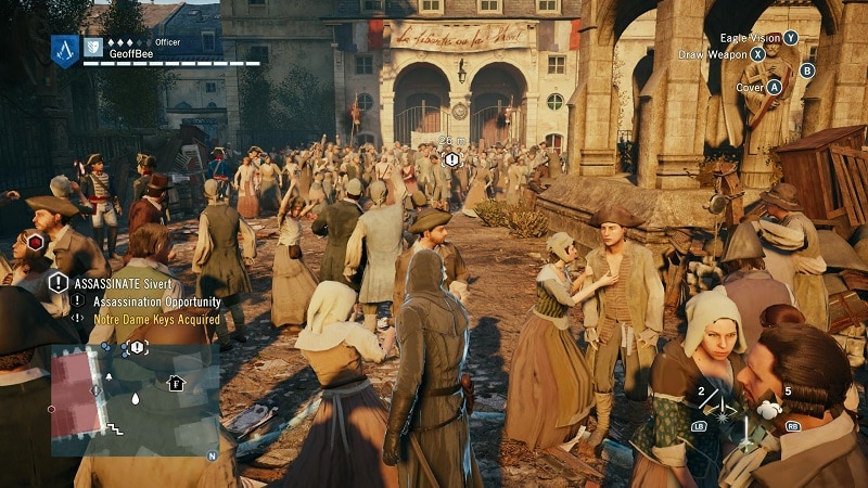 Assassin's Creed Unity - Up Where We Belong 6 acucrowd